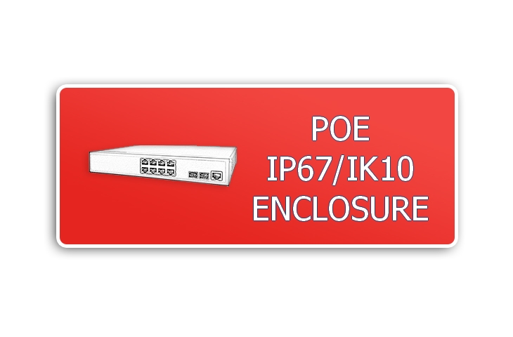 NETWERKSWITHCES POE IN IP67/IK10 BEHUIZING
