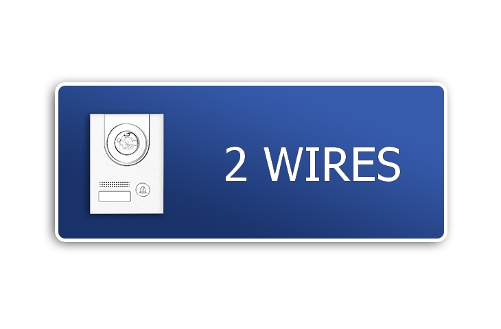 2/4-DRAADS VIDEOFONIE