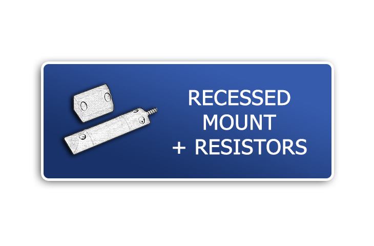 INBOUW MAGNEETCONTACTEN MET WEERSTANDEN