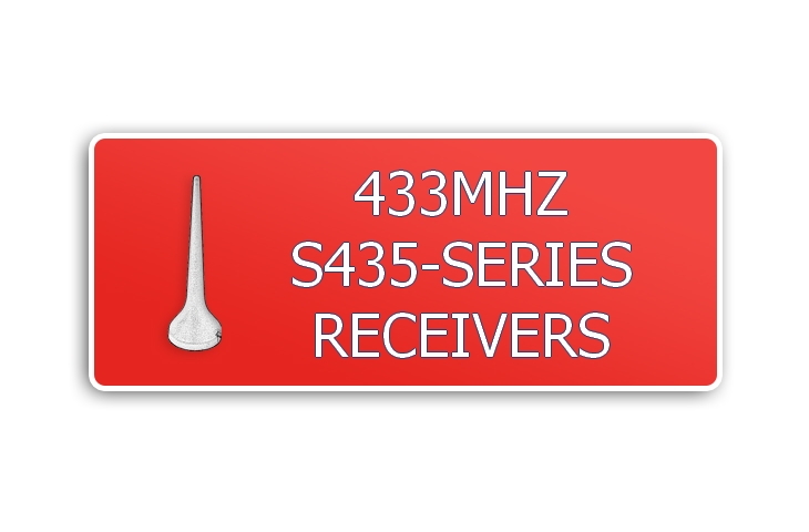 ONTVANGERS 433MHZ S435-SERIES