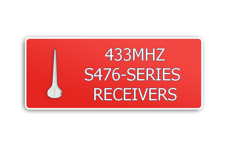 ONTVANGERS  433MHZ S476-SERIES